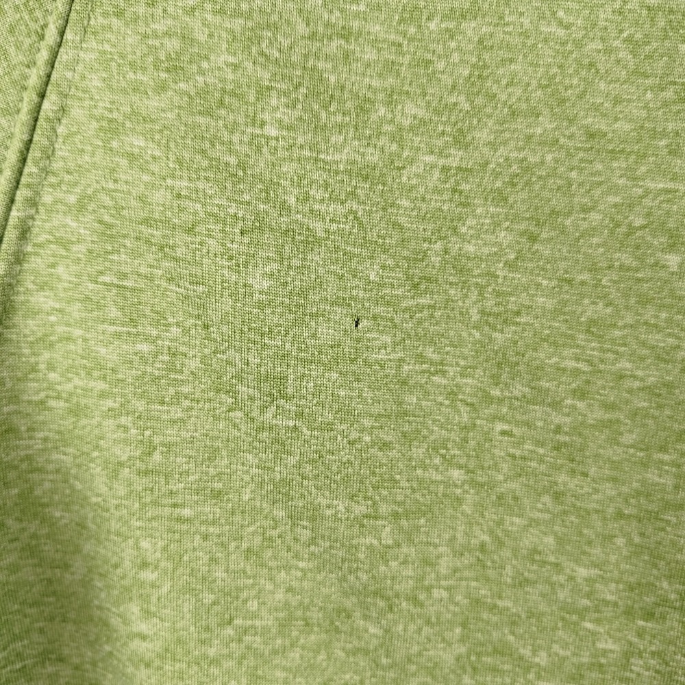 AFTCO AFTech Performance Fleece 1/4 Zip Pullover Men L Green Outdoor Fish Tech - Picture 8 of 12